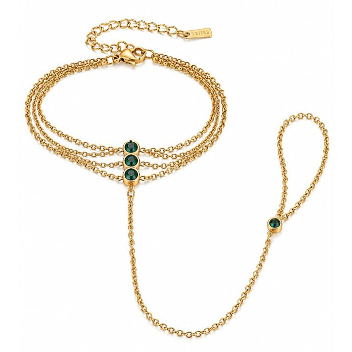 Esmeralda Hand Chain